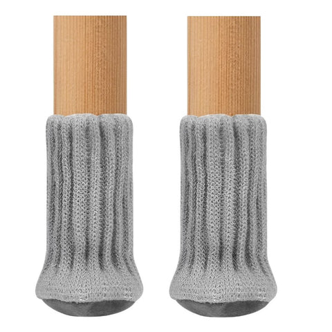 Stuhlsocken 4er-Set Grau