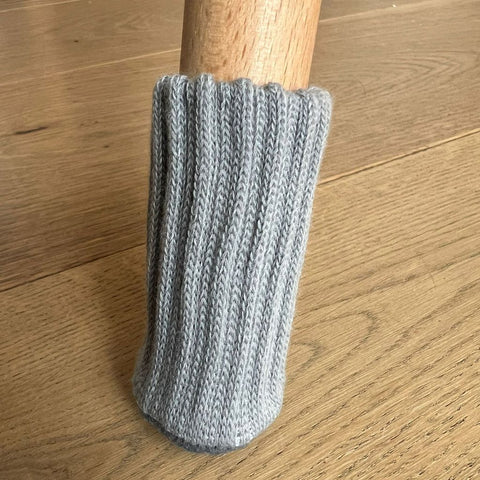 Stuhlsocken Grau Moebelgleiter