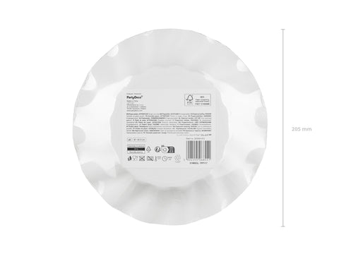 Pappteller Früchte, 20.5 cm, Mix