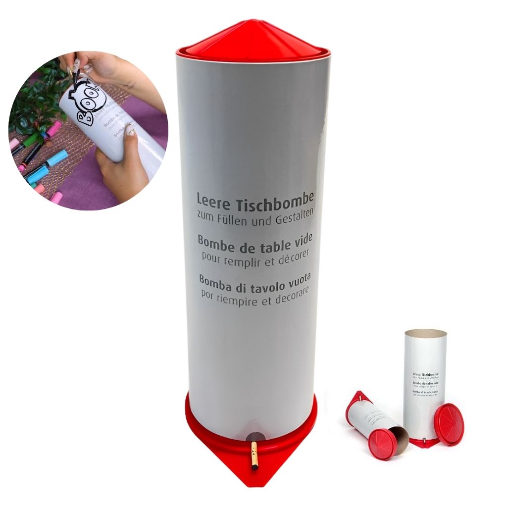 Tischbombe-22cm-leer-ohne-Inhalt