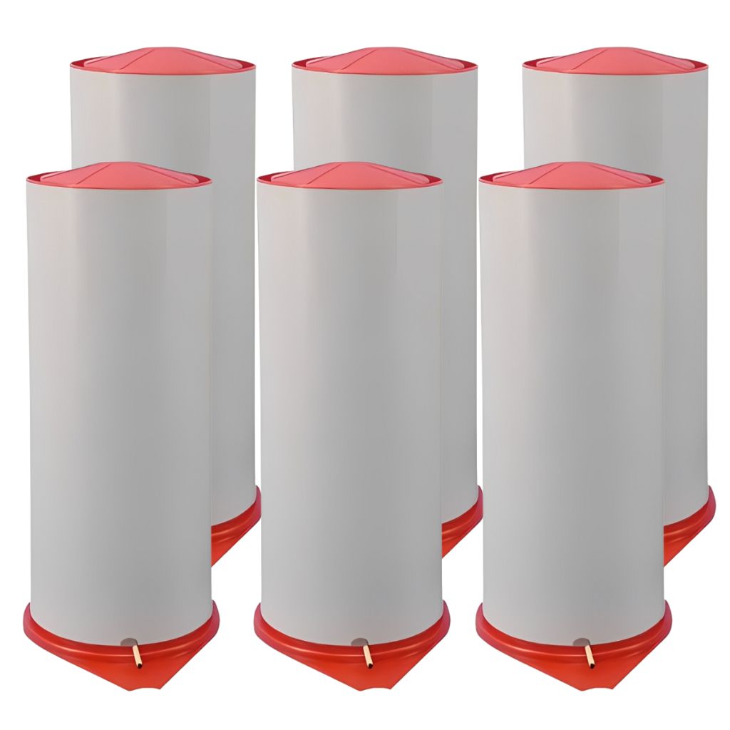 6x XL-Tischbomben 26cm leer ohne Inhalt (Mega Pack)