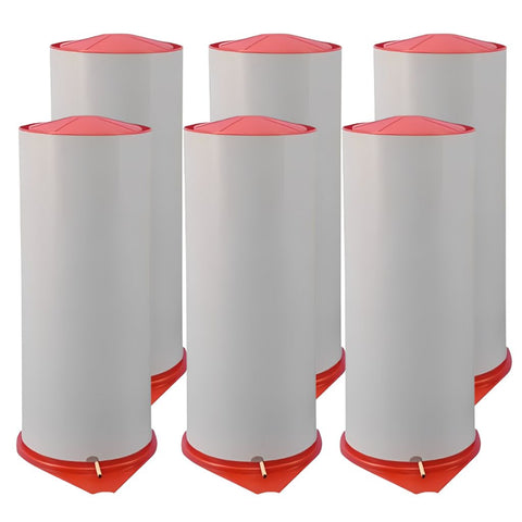 6x XL-Tischbomben 26cm leer ohne Inhalt (Mega Pack)