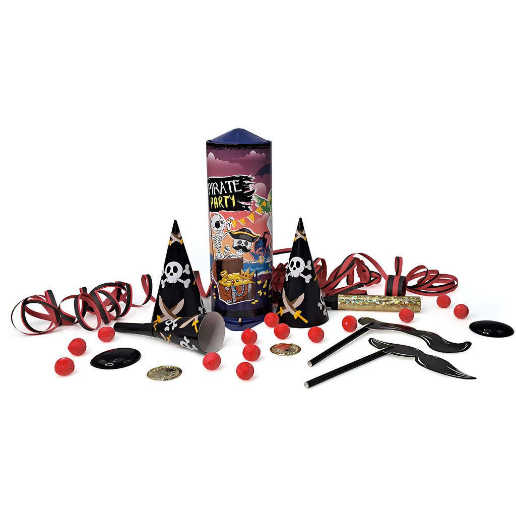 Tischbombe Piraten Party 21 cm