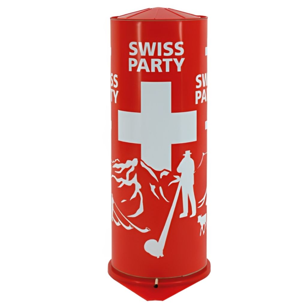 Tischbombe Swiss Party 26 cm
