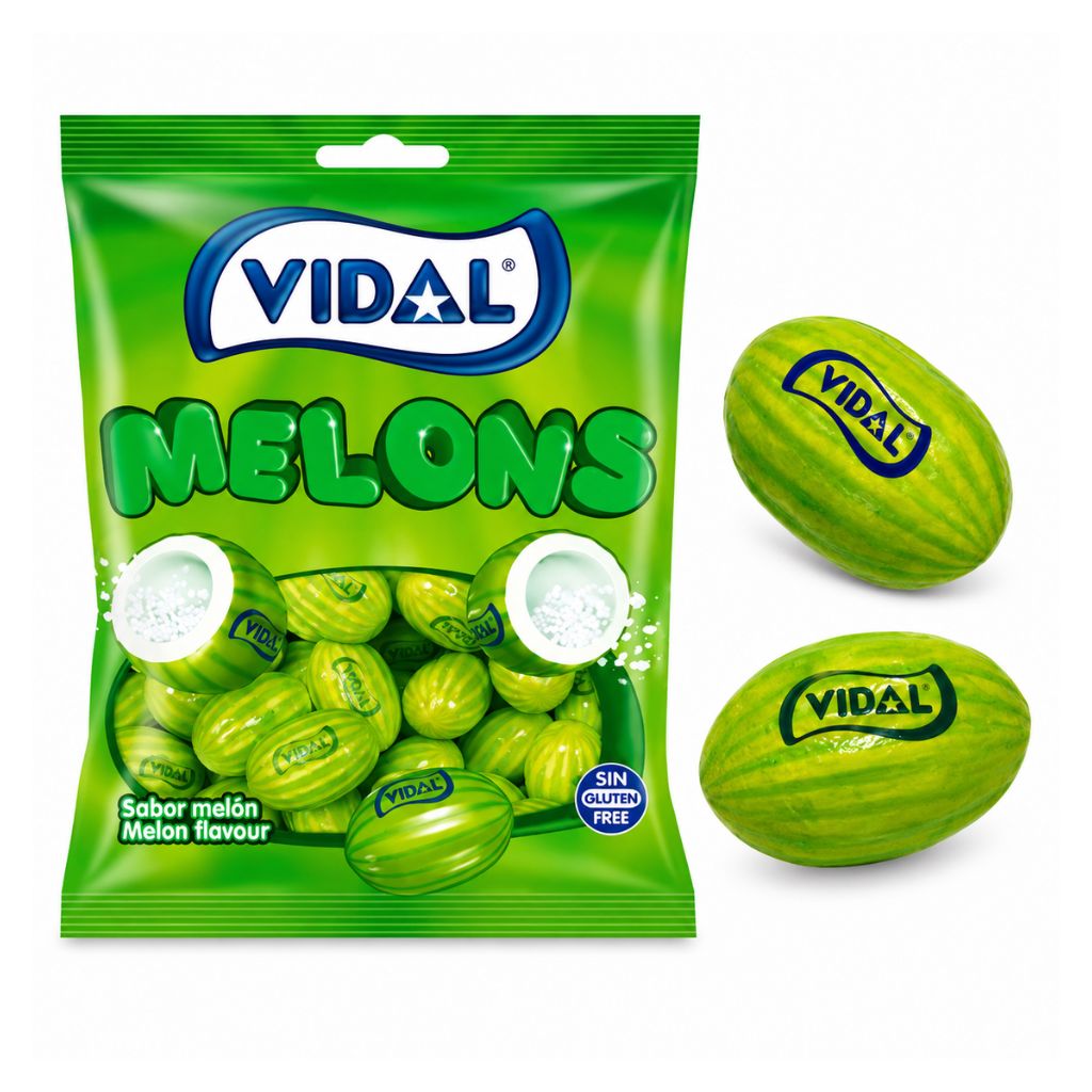 VIDAL Melons Gum 90g 🍬 Kaugummi