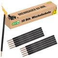Wachsfackeln 60 cm, 10er-Karton