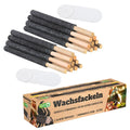 Wachsfackeln 60 cm, 20er-Karton