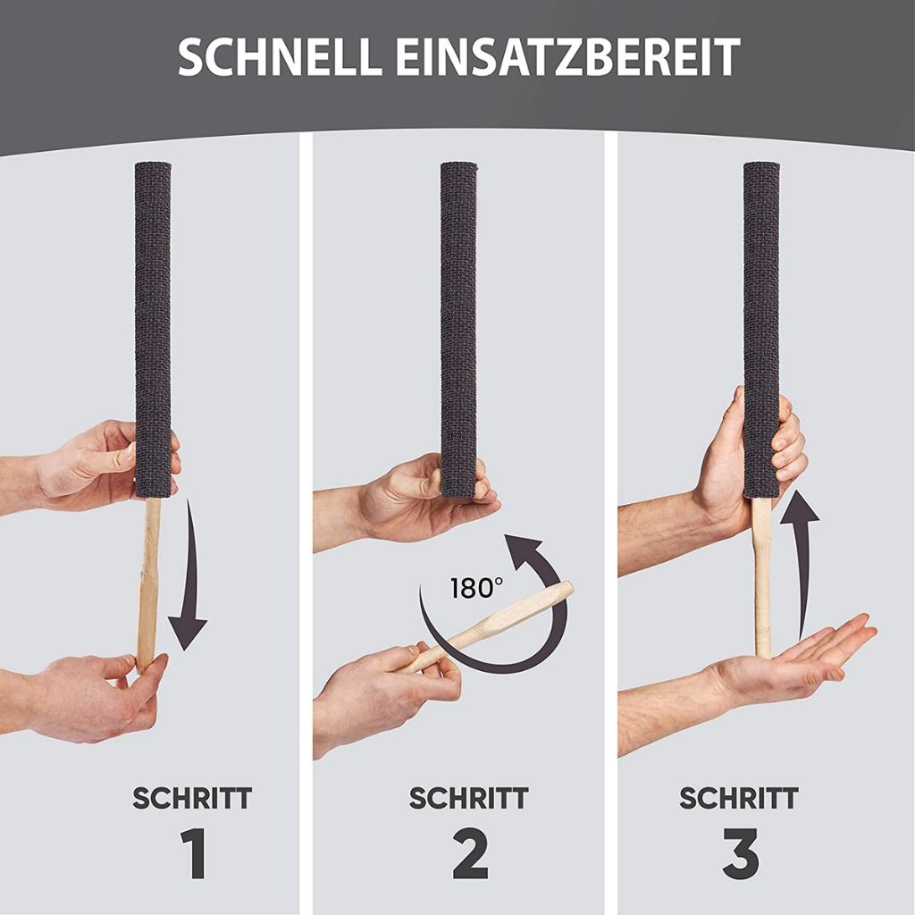 Wachsfackeln Anleitung