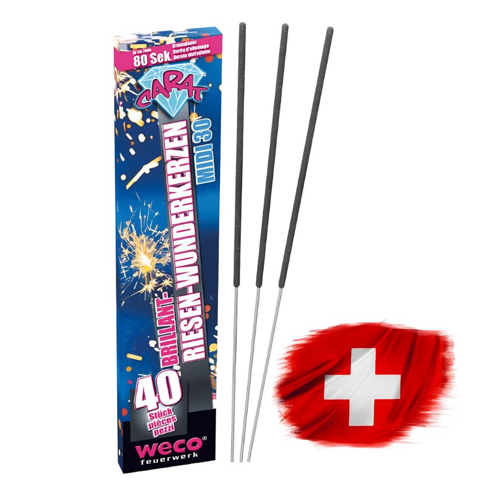 Wunderkerzen 80 Sek. (40pcs)