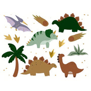 Abwaschbare Tattoos Dinosaurier PartyDeco 1