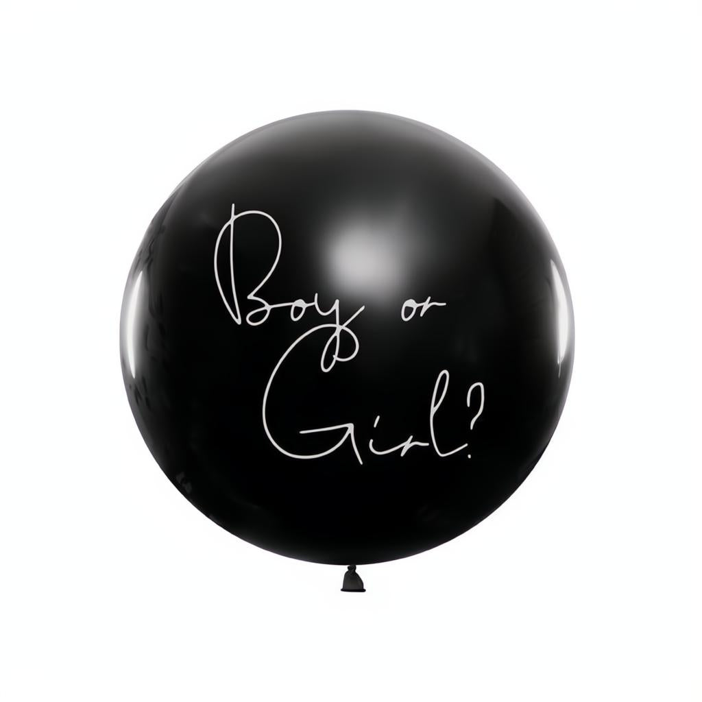 Ballon Gender Reveal - Mädchen, 1m PartyDeco 1