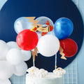 Ballon Kuchendeckel Flugzeug, 29 cm PartyDeco 2