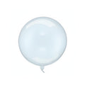 Ballonkugel, 40cm, transparent blau PartyDeco 1