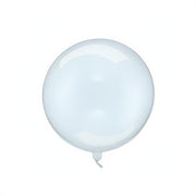 Ballonkugel, 40cm, transparent blau PartyDeco 1