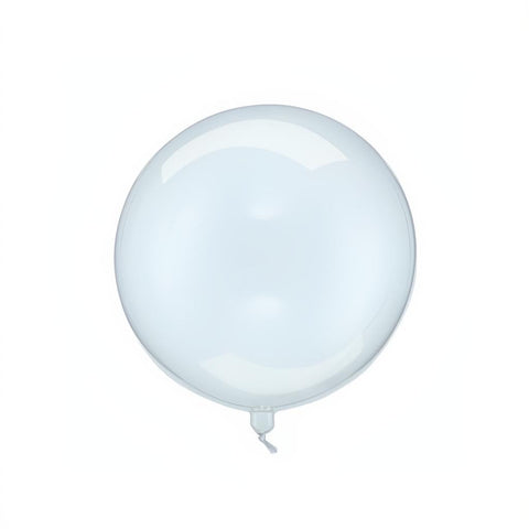 Ballonkugel, 40cm, transparent blau PartyDeco 1