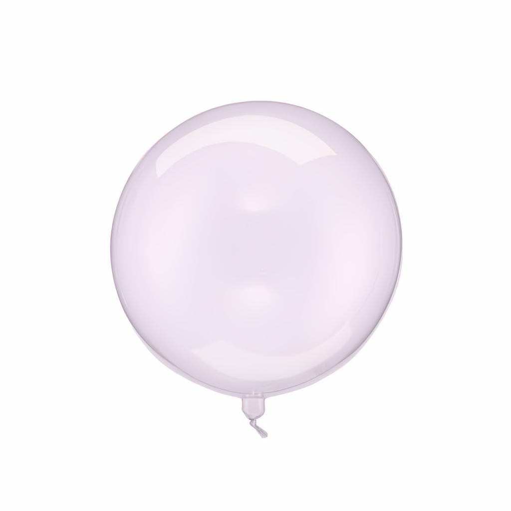 Ballonkugel, 40cm, transparent lila PartyDeco 1