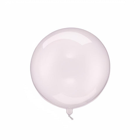 Ballonkugel, 40cm, transparent rosa PartyDeco 1