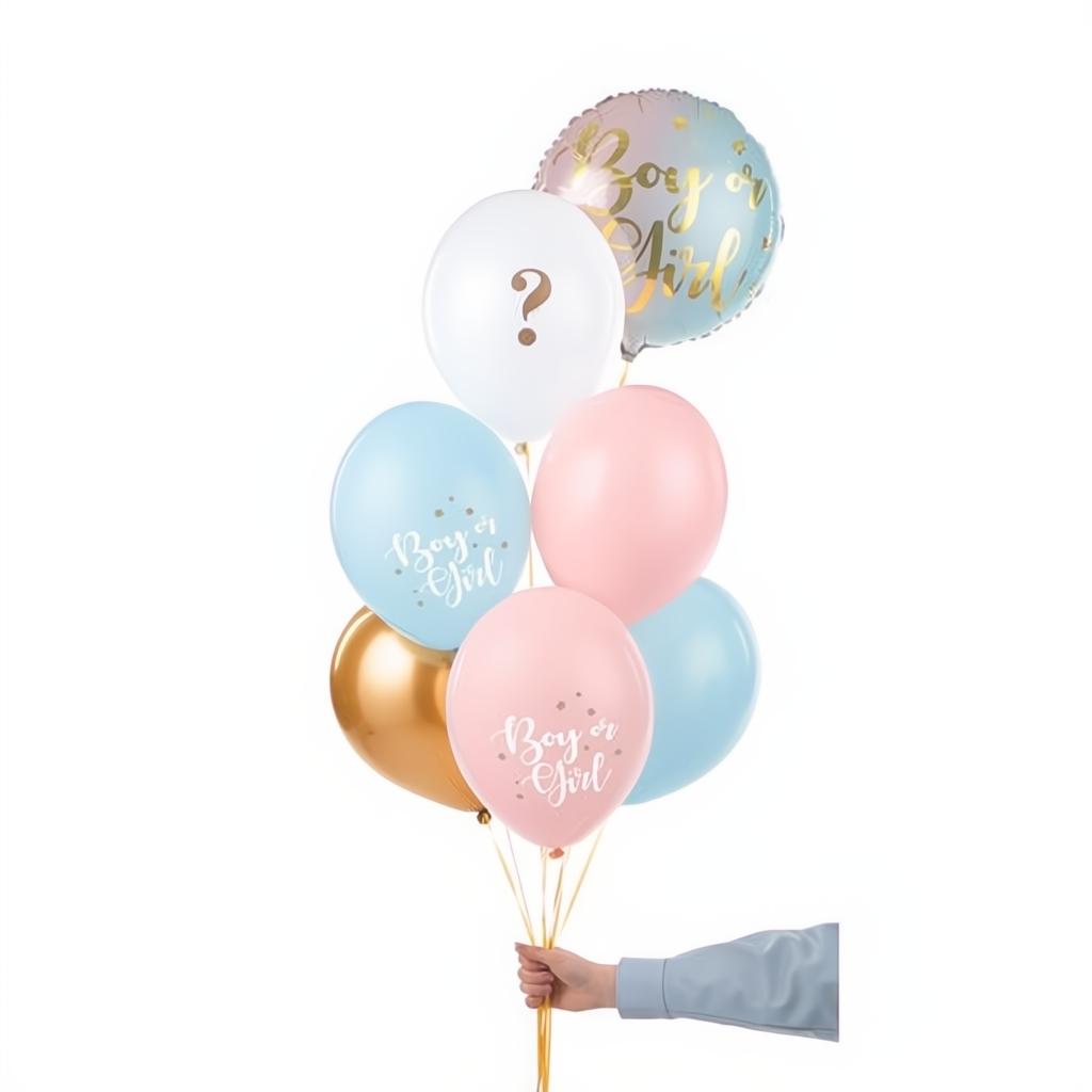 Ballons 30 cm, Boy or Girl PartyDeco 3