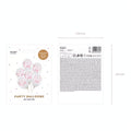 Ballons 30cm, It's a Girl, Pastel Pure White PartyDeco 2