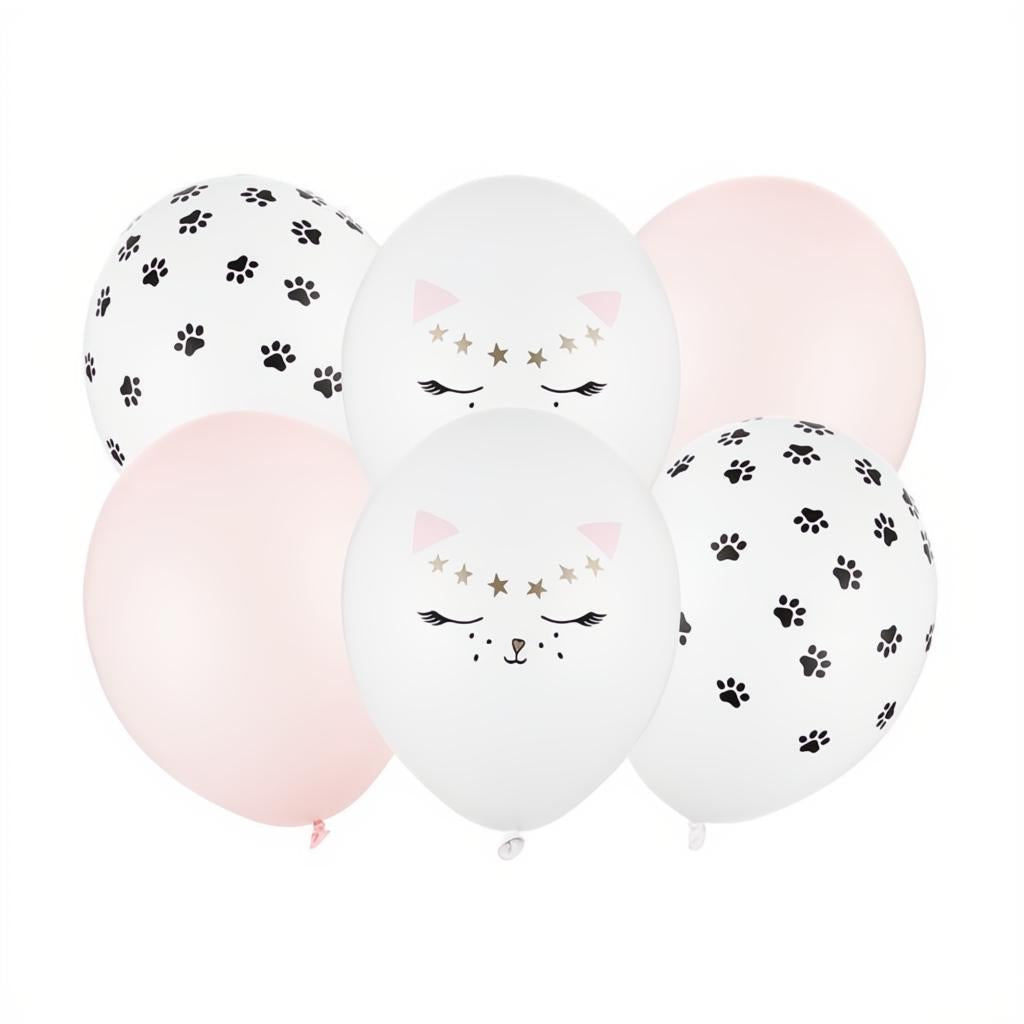 Ballons 30cm, Kätzchen PartyDeco 1