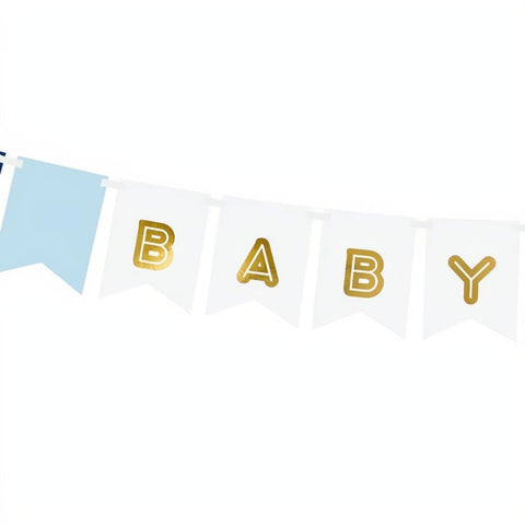 Banner Baby Boy, 15 x 160 cm PartyDeco 2