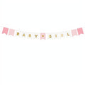 Banner Baby Girl, 15 x 175 cm PartyDeco 1