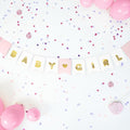 Banner Baby Girl, 15 x 175 cm PartyDeco 4