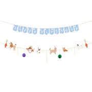 Banner Happy Birthday Hunde, 210 cm PartyDeco 1