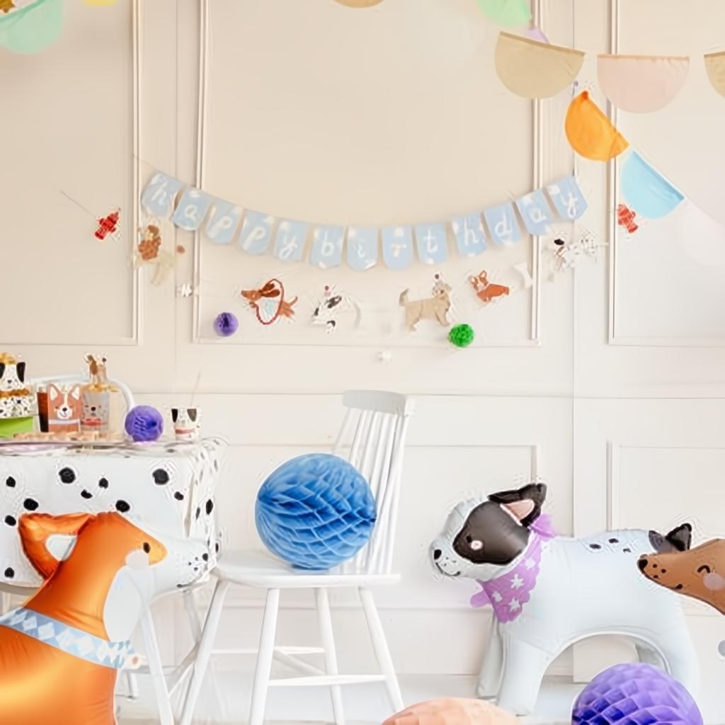 Banner Happy Birthday Hunde, 210 cm PartyDeco 2