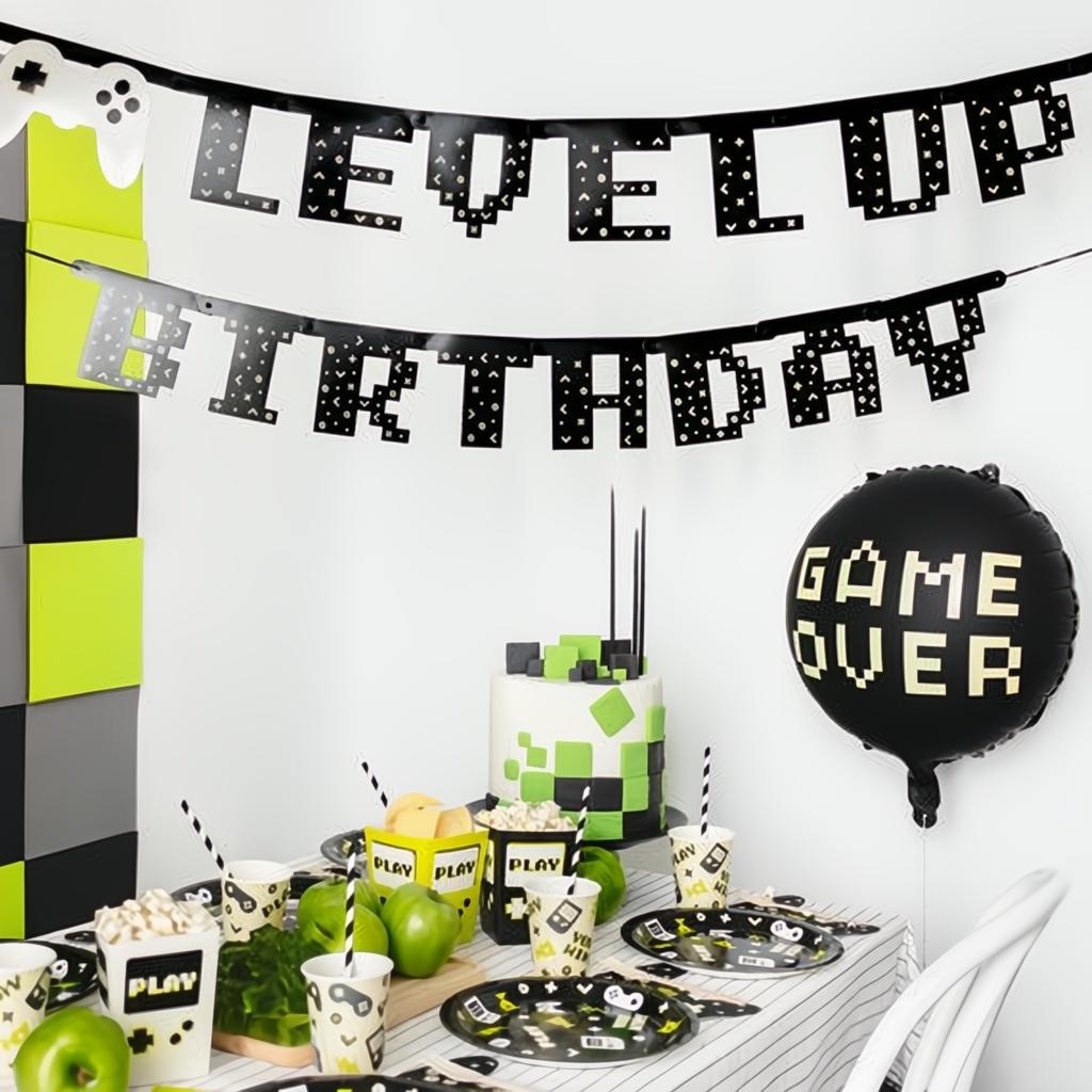 Banner Level Up, 2,5 m PartyDeco 3