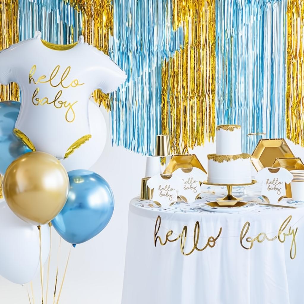 Banner Little Star - Hallo Baby, gold, 18x70cm PartyDeco 7