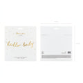 Banner Little Star - Hallo Baby, gold, 18x70cm PartyDeco 8