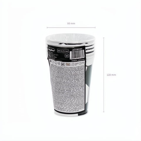 Becher Ball, 260 ml PartyDeco 8