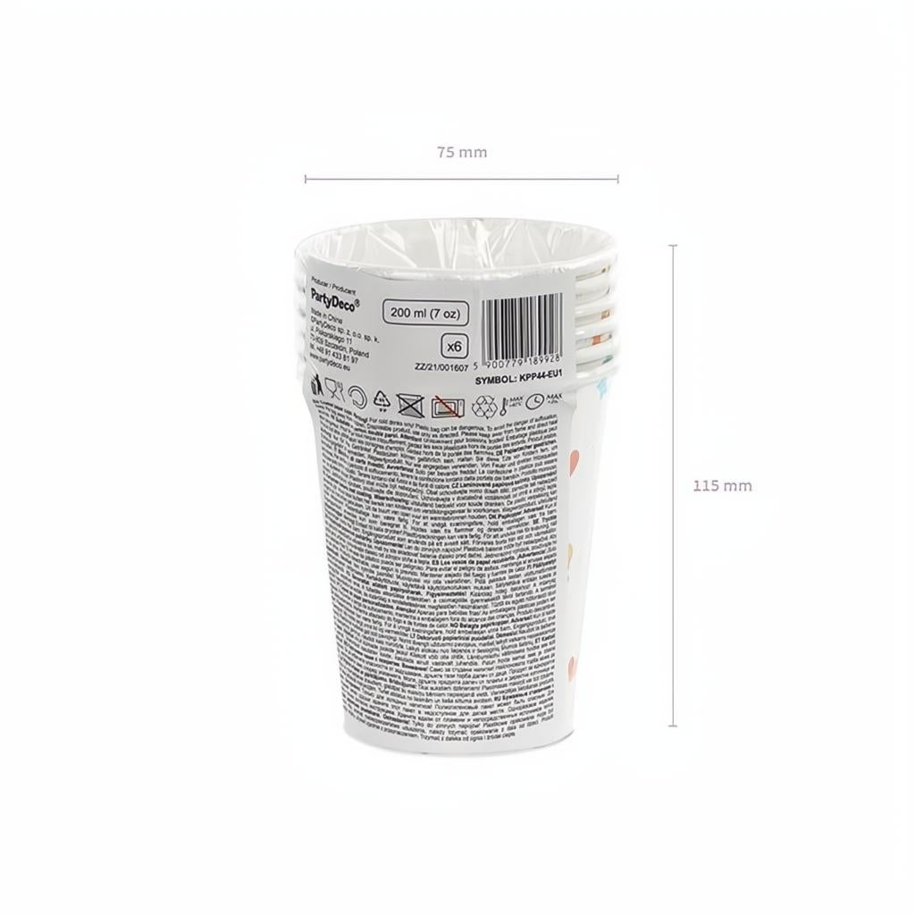 Becher, Boy or Girl, 200ml PartyDeco 8