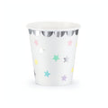 Becher Einhorn - Sterne, 180 ml PartyDeco 1