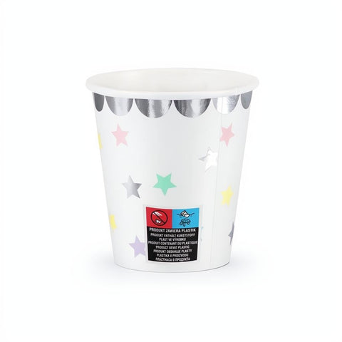 Becher Einhorn - Sterne, 180 ml PartyDeco 2
