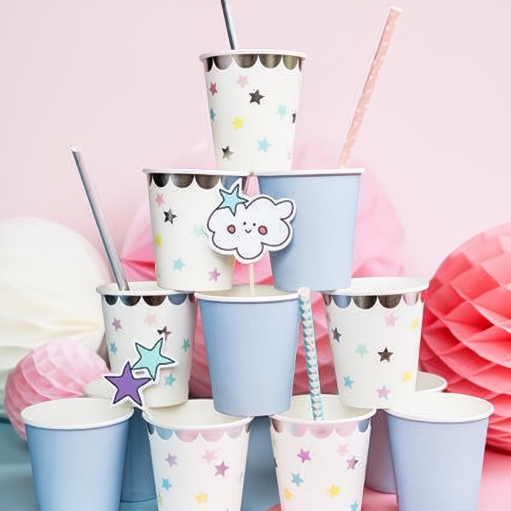 Becher Einhorn - Sterne, 180 ml PartyDeco 4