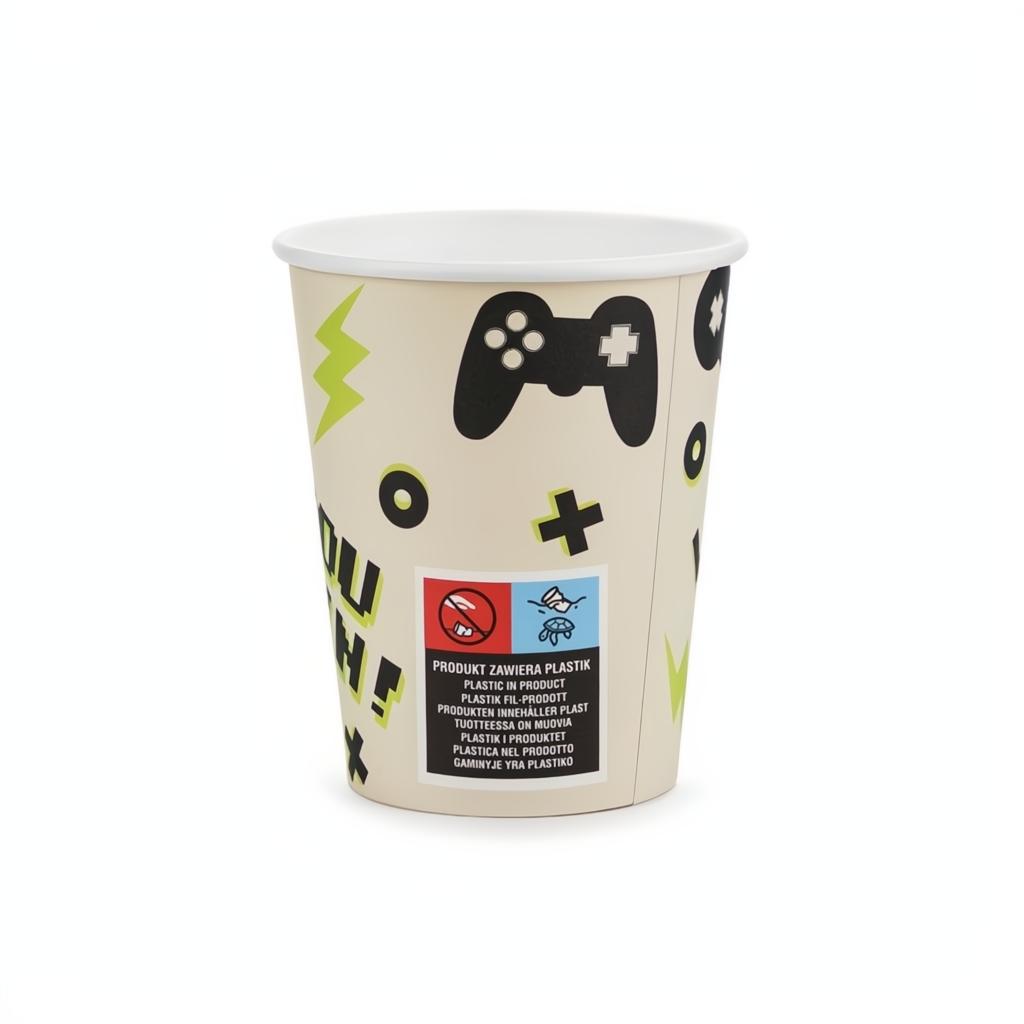 Becher Gamer, 220 ml PartyDeco 2