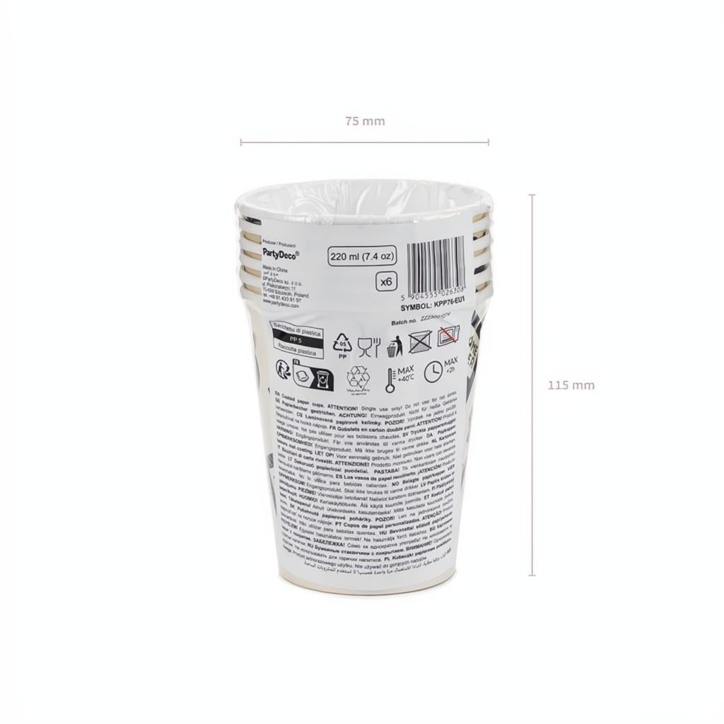 Becher Gamer, 220 ml PartyDeco 5