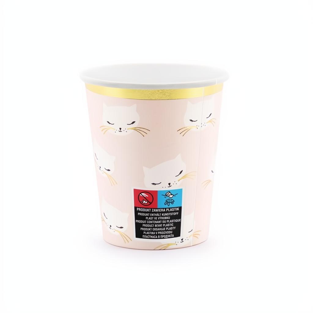 Becher Kätzchen, 200ml PartyDeco 2