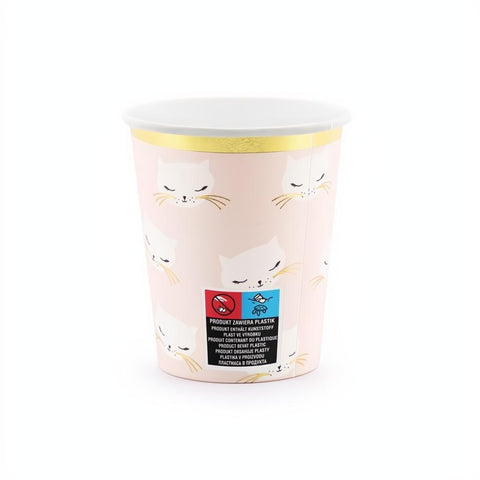 Becher Kätzchen, 200ml PartyDeco 2
