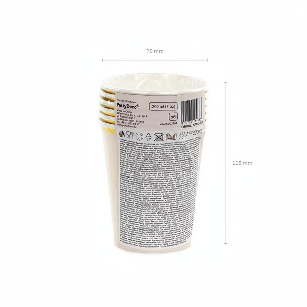 Becher Kätzchen, 200ml PartyDeco 9