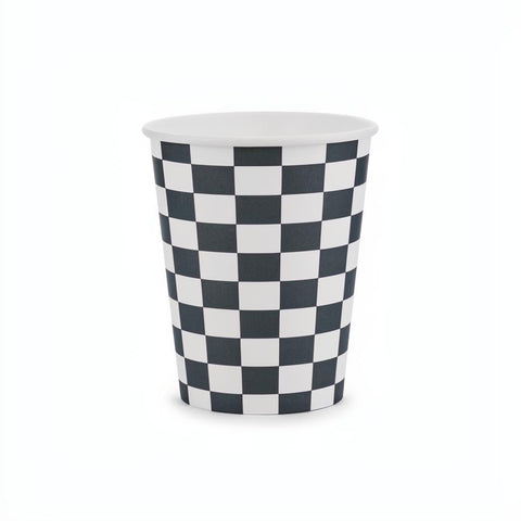 Becher Zielflagge, 220 ml PartyDeco 1