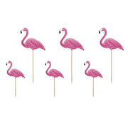 Caketopper Aloha - Flamingos, 15-23,5cm PartyDeco 1