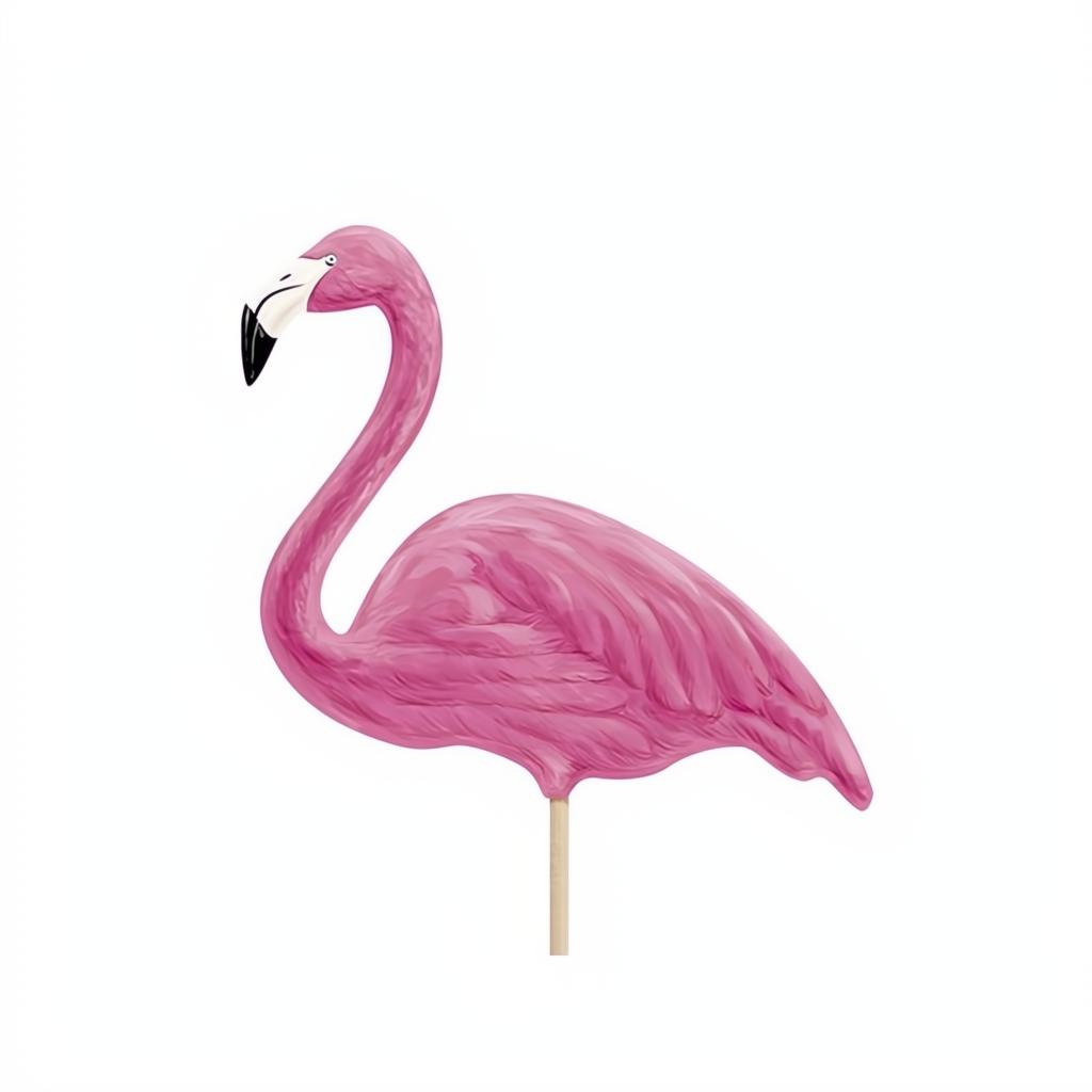 Caketopper Aloha - Flamingos, 15-23,5cm PartyDeco 2