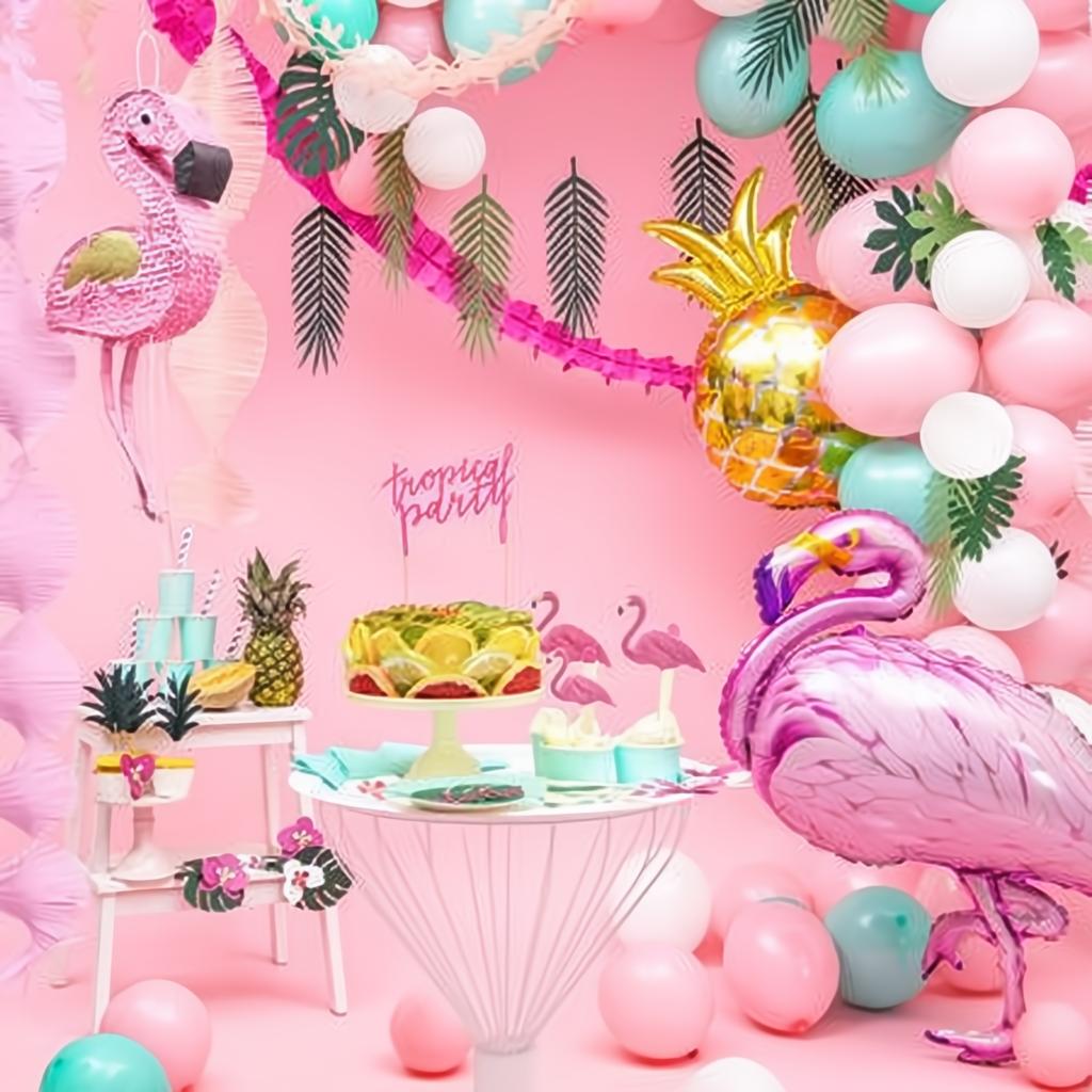 Caketopper Aloha - Flamingos, 15-23,5cm PartyDeco 6