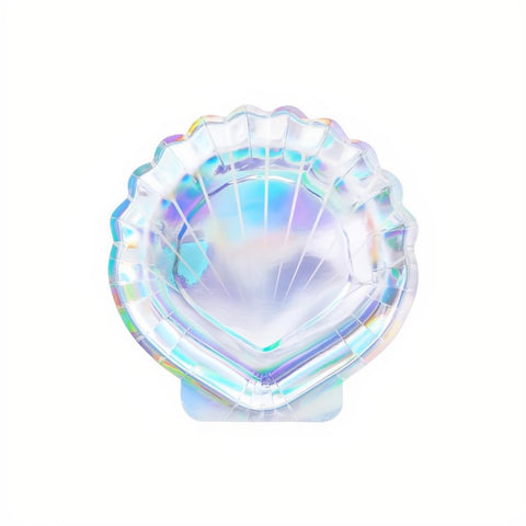 Caketopper Meerjungfrau - Muschel, schillernd, 18,5cm PartyDeco 1