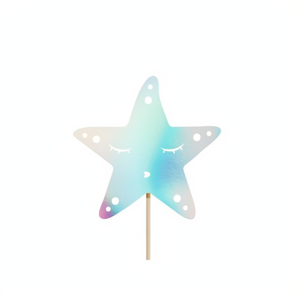 Caketopper Meerjungfrau, schillernd, 24,5cm PartyDeco 2