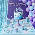 Caketopper Narwal, 10-15,5cm PartyDeco 3