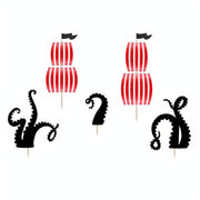 Caketopper Piraten, 13,5-21cm PartyDeco 1
